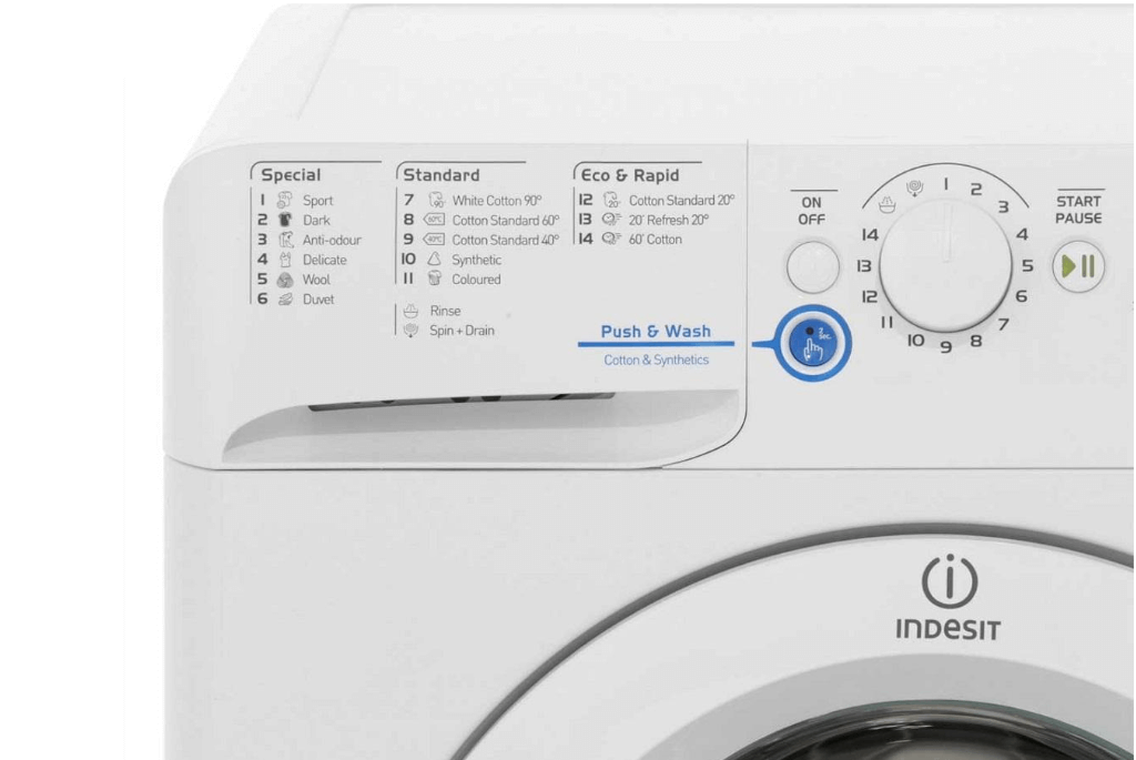 Не горят индикаторы стиральной машины Graude